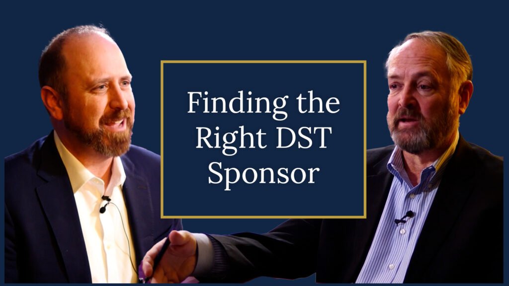 9. Finding the Right DST Sponsor